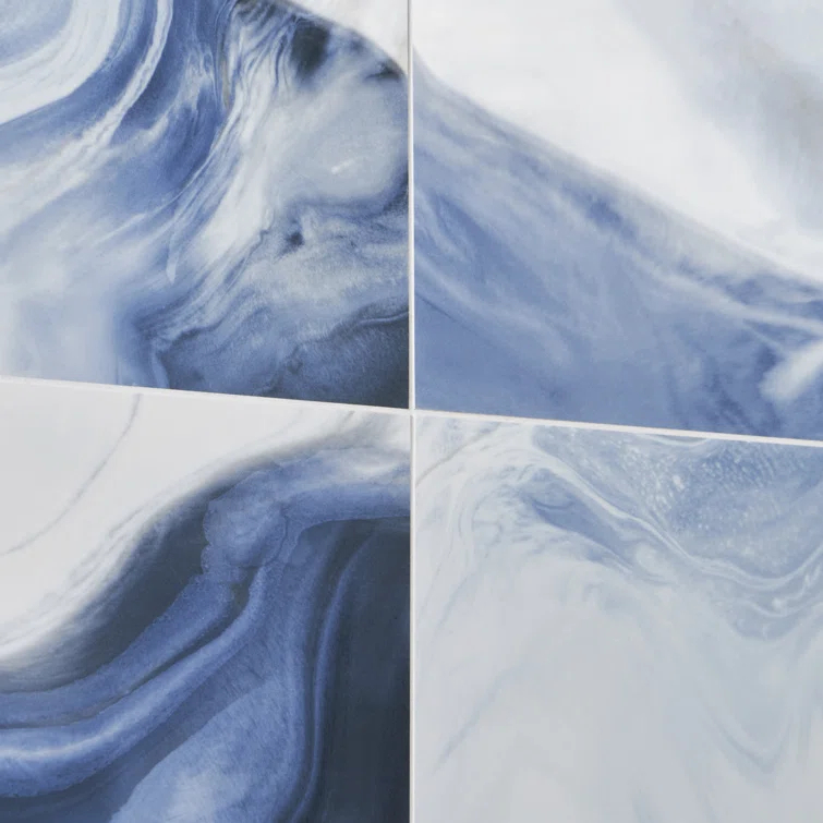 Savannah 23.62 in. x 47.24. in Polished Porcelain Marble Look Floor & Wall Tile (15.49 Sq. Ft./Case)