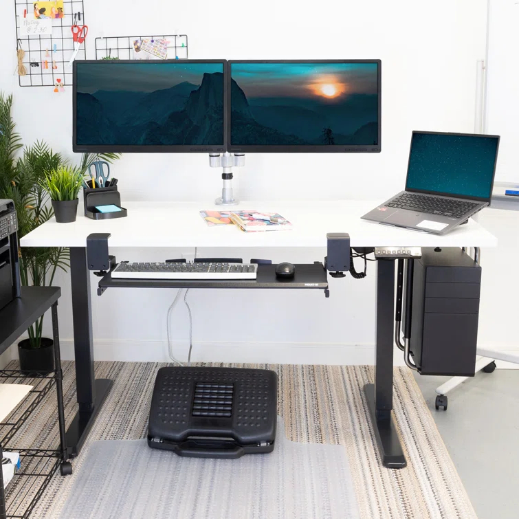 Mount-it Mount-It Ultimate Dual Motor Electric Standing Desk with 48" Tabletop