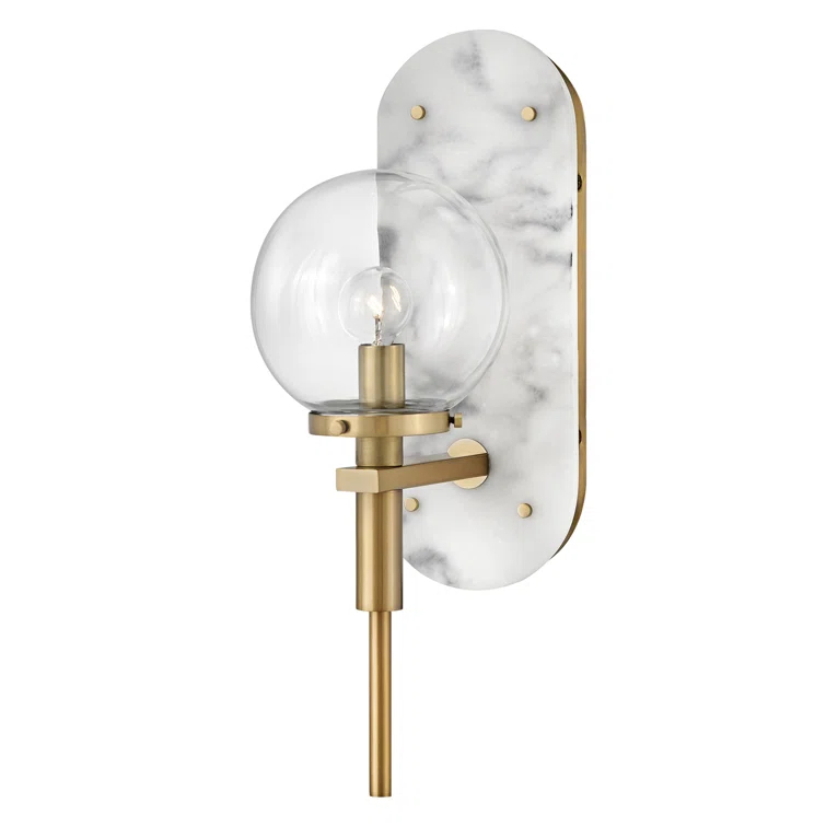 Gilda Single Light Plug-In Wall Sconce by Lisa McDennon