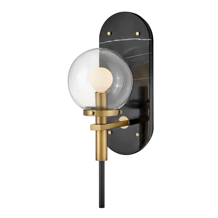 Gilda Single Light Plug-In Wall Sconce by Lisa McDennon