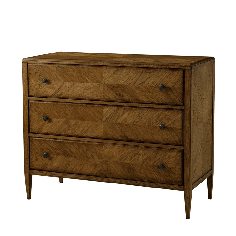 Nova Solid Wood 46'' W 3 - Drawer Dresser