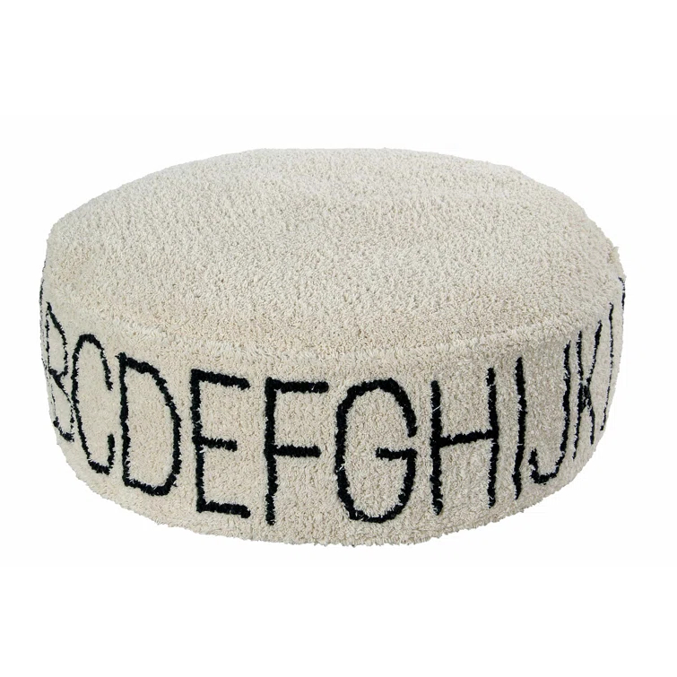 Lorena Canals ABC Upholstered Pouf