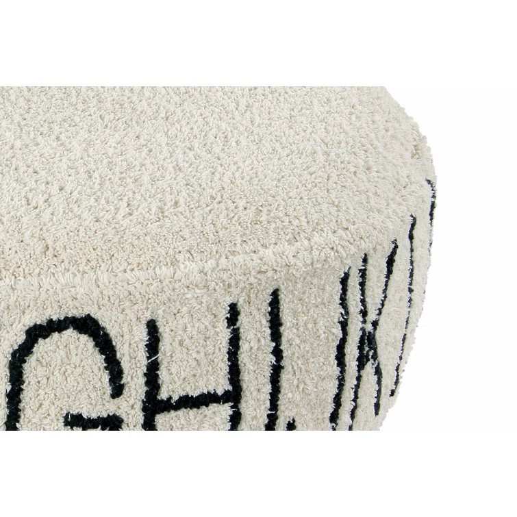 Lorena Canals ABC Upholstered Pouf