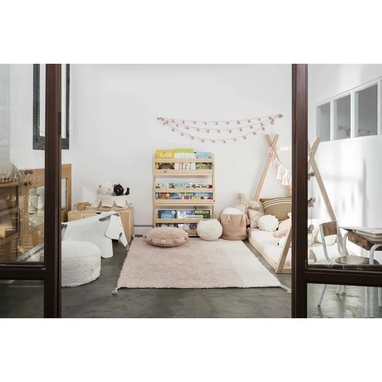 Lorena Canals Reversible Washable Rug Gelato Pink