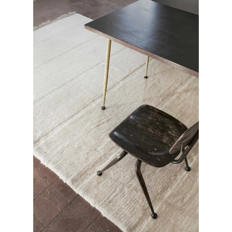 Lorena Canals Sheep of the World Handmade Tufted Wool Area Rug in Sheep White | Birch Lane