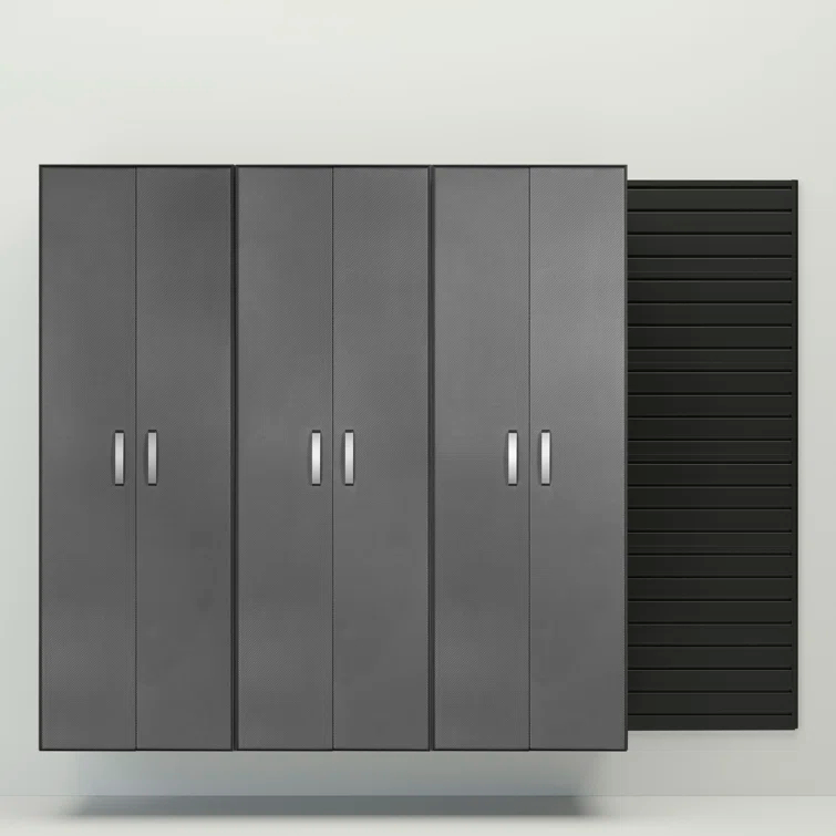 Flow Wall Deluxe 3 Piece Single Storage Cabinet ( 72'' H x 96'' W x 16.75'' D)