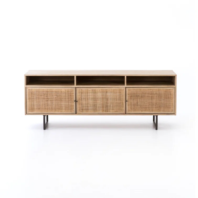 Dolores Cane Media Console (65")