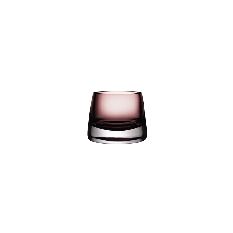 Joy Set of 2 Lead Free Crystal Votive Holder