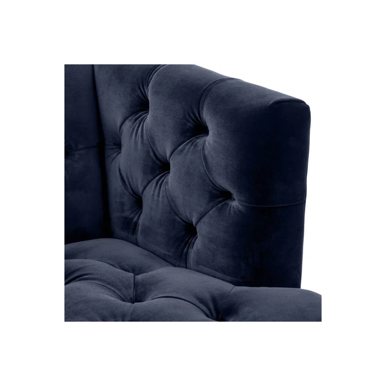 Castelle 91'' Velvet Sofa