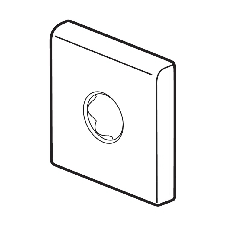 Vero Shower Arm Flange