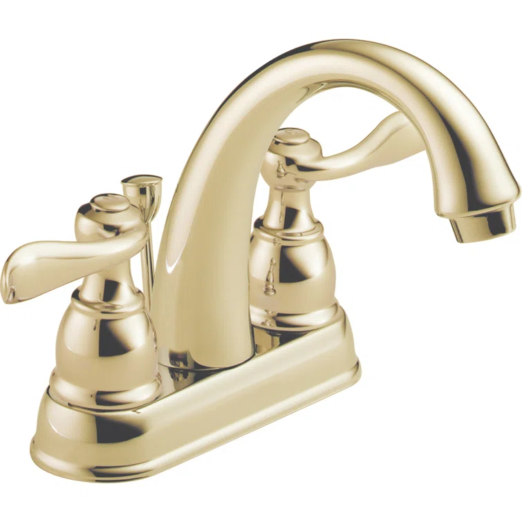 Windemere Centerset Bathroom Faucet with Drain Assembly, 2-handle Bathroom Sink Faucet
