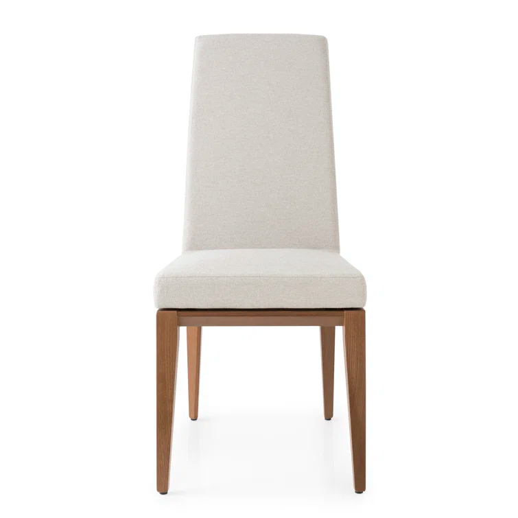 Bess Upholstered Dining Chair with Wooden Frame