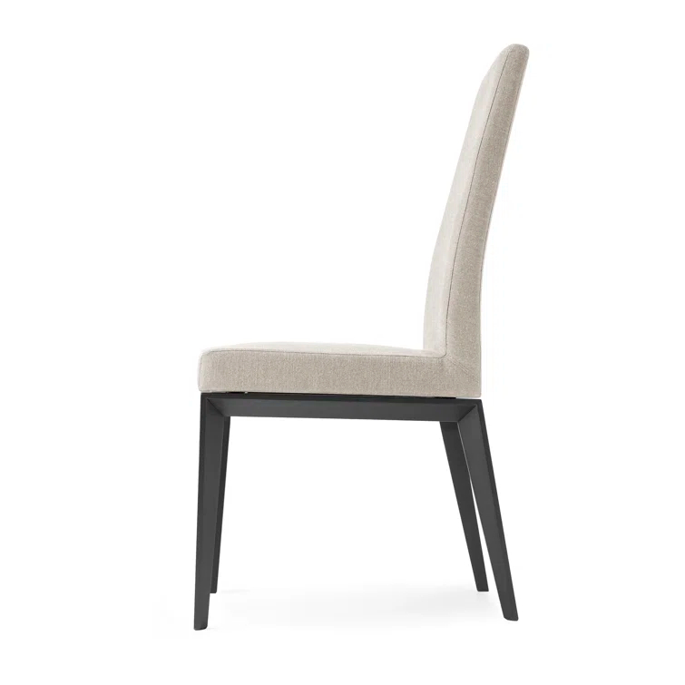 Bess Upholstered Dining Chair with Wooden Frame