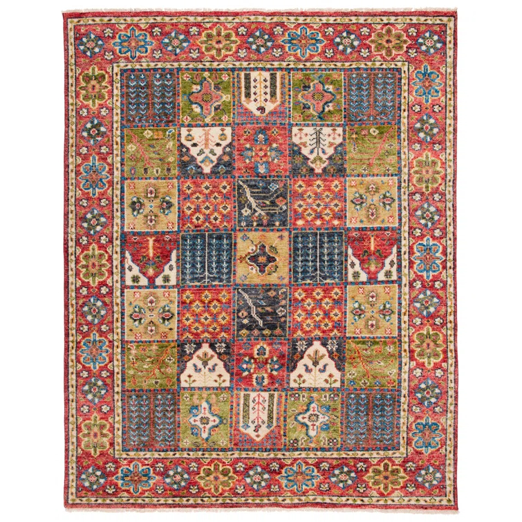 Safavieh Samarkand 124 Area Rug In Red / Green | Perigold