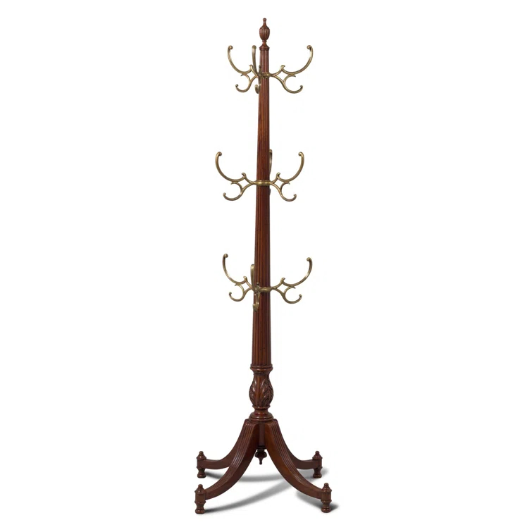 Scarborough House Metal Freestanding 3 - Hook Coat Rack