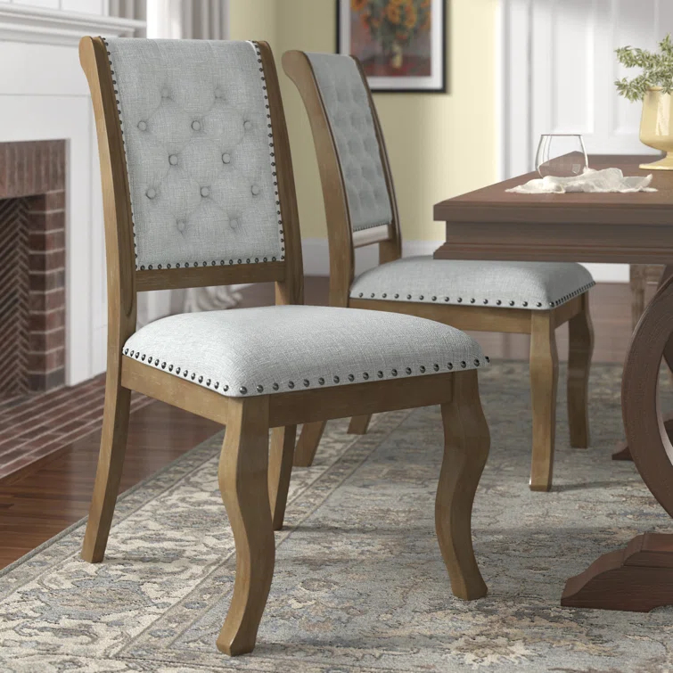 Keeter 19.25'' H Tufted Upholstered Side Chair