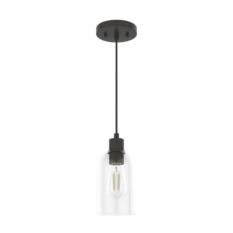 Lochemeade 1 - Light Single Cylinder Pendant