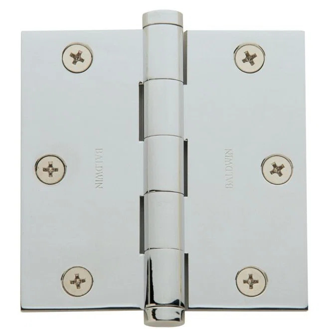 Baldwin 3.5" H × 3.5" W Butt/Ball Bearing Single Door Hinge