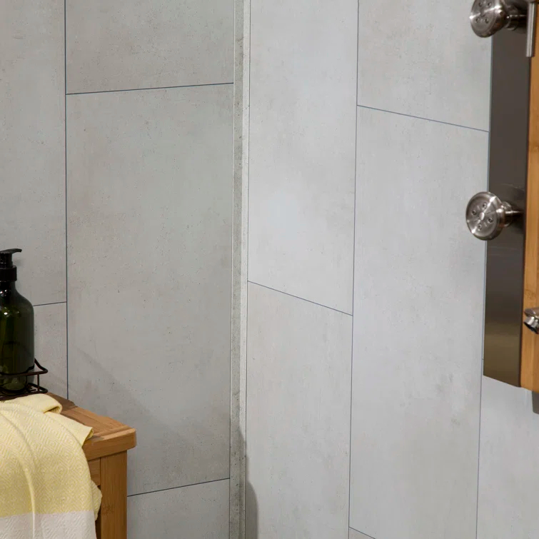 Palisade 23.2 in. x 11.1 in. Tile Shower and Tub Surround Kit