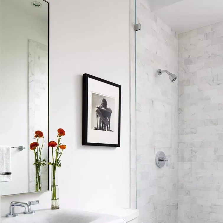 Polished Chrome Pressure Balance Trim Lever Handle