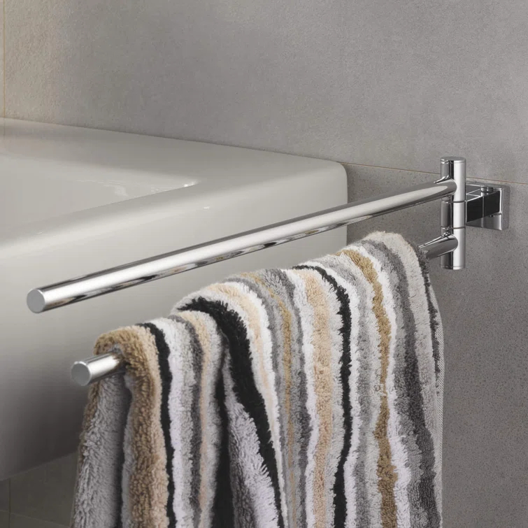 Essentials Cube 16.9291" Wall Mounted Towel Bar
