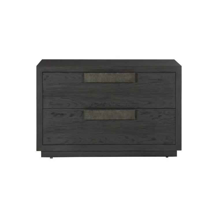 Keali 2 - Drawer Nightstand in Ebonized Pine