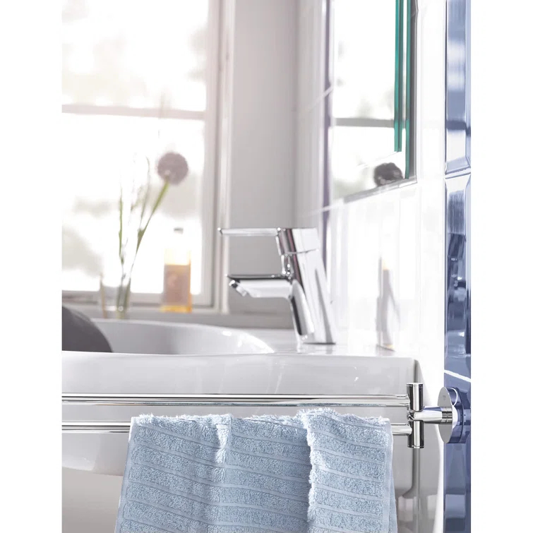 Essentials 17.2834" Wall Mounted Double Towel Bar