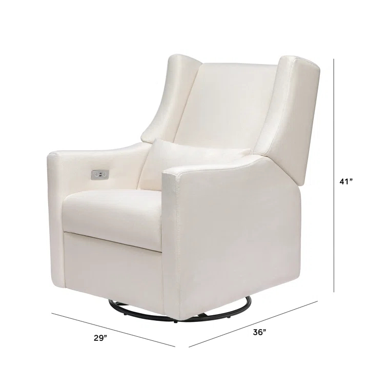 Kiwi Electronic Recliner and Swivel Glider with USB port
