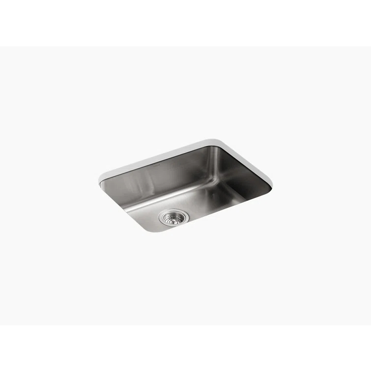 Undertone® 23" L x 17-1/2" W x 7-5/8" Extra-Large Squared Under-Mount Single-Bowl Kitchen Sink