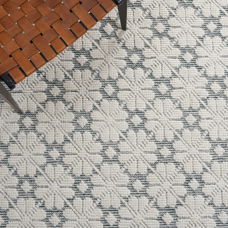 Martha Stewart Hand Woven Wool Rug