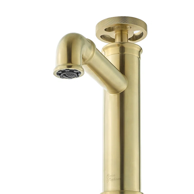 Avallon Single Hole, Single-Handle Wheel, Bathroom Faucet