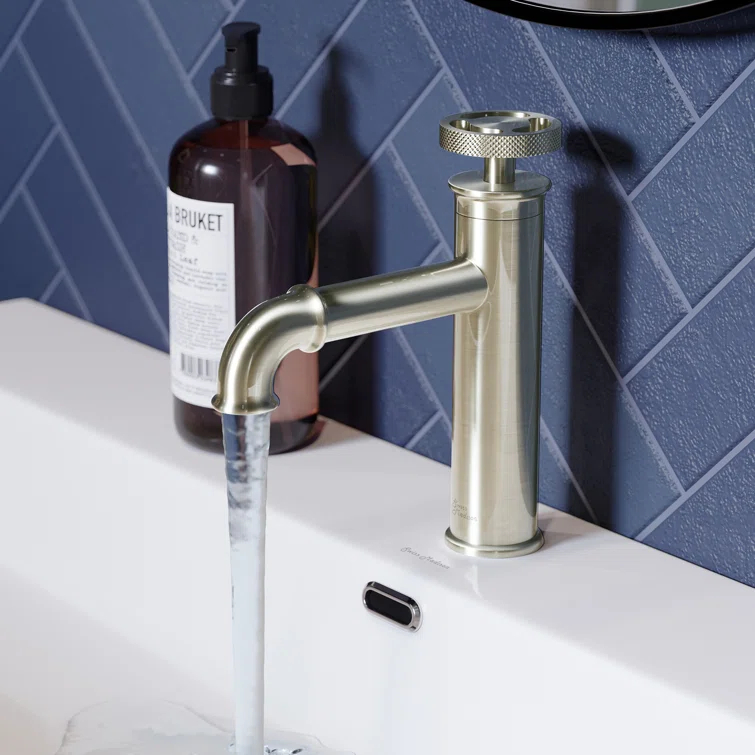 Avallon Single Hole, Single-Handle Wheel, Bathroom Faucet