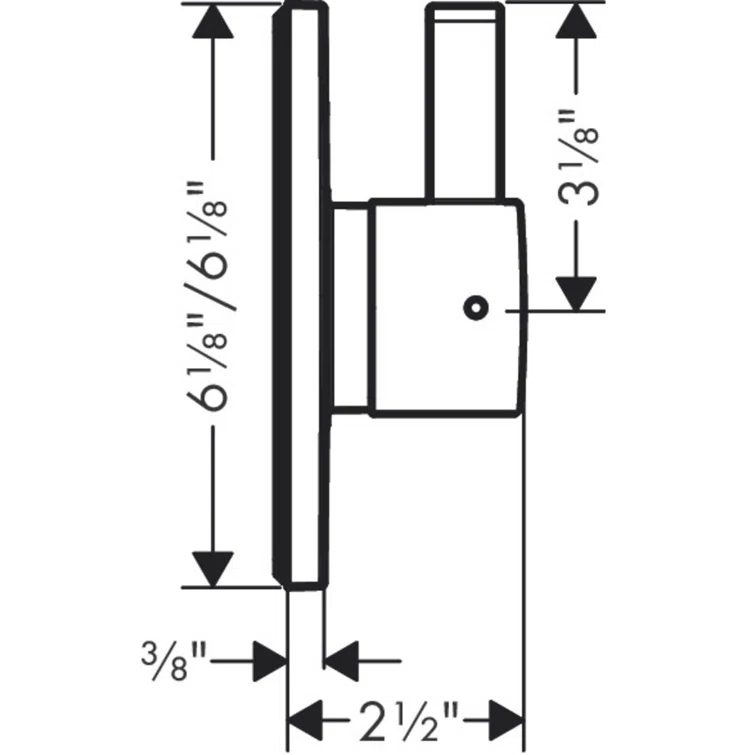 Ecostat Diverter Valve Trim