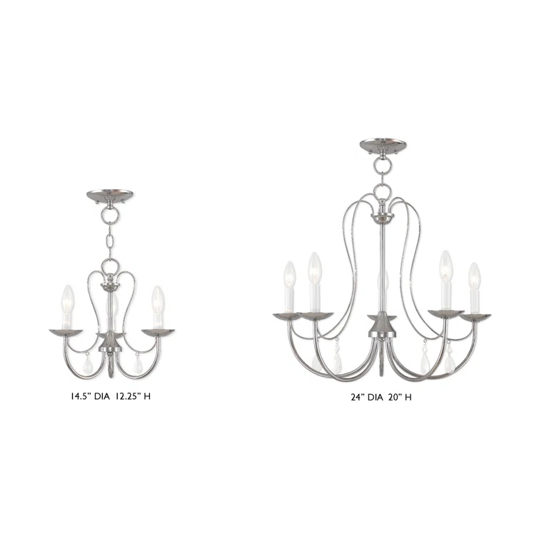 Gaiwan 3 - Light Dimmable Classic / Traditional Chandelier