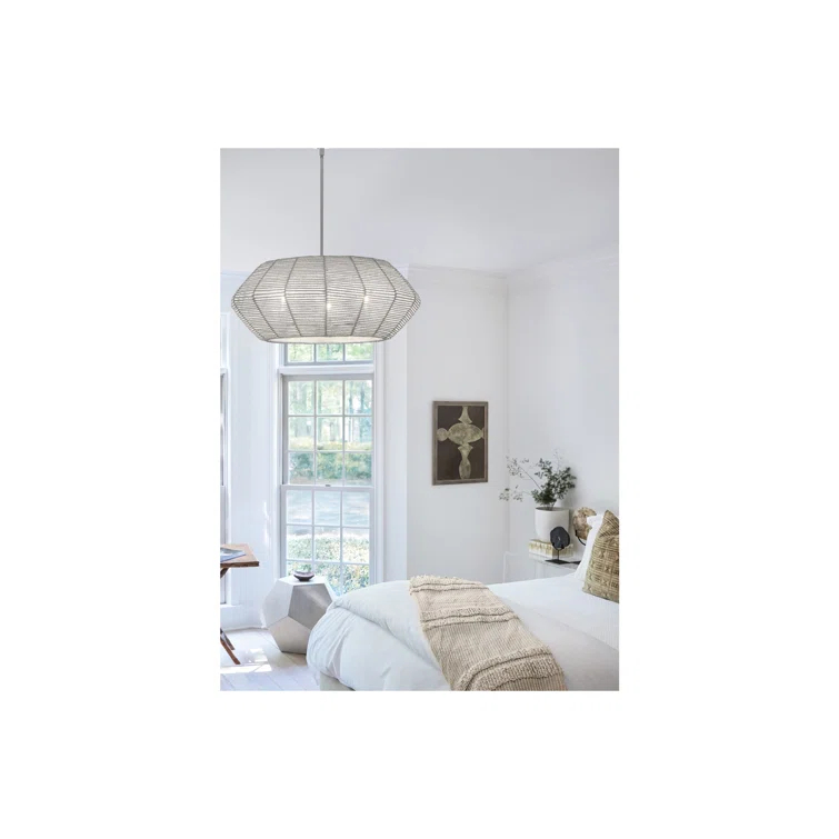 Ariza 3 Light Steel Dimmable Kitchen Island Chandelier