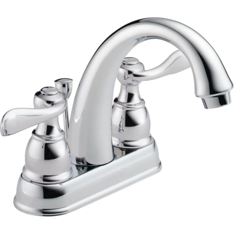 Windemere Centerset Bathroom Faucet with Drain Assembly, 2-handle Bathroom Sink Faucet