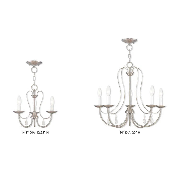 Gaiwan 5 - Light Dimmable Classic / Traditional Chandelier