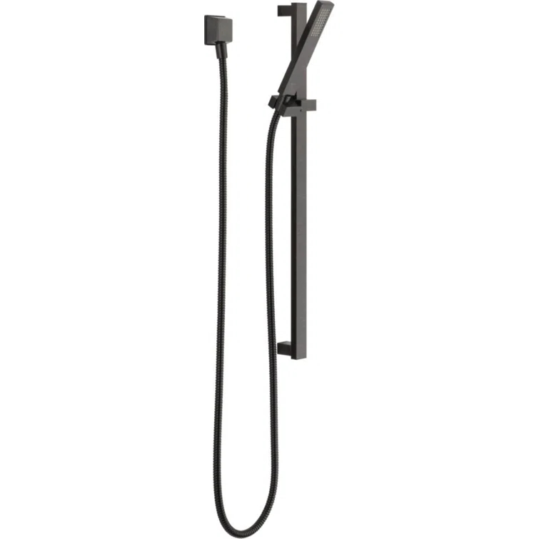 Vero Single Spray Hand Shower with Slide Bar, Handheld Shower Head, Slide Bar Hand Shower 1.75 GPM