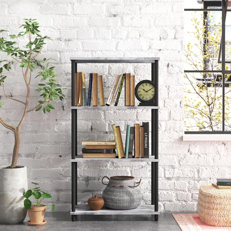 Steelside™ Ankara Etagere Bookcase