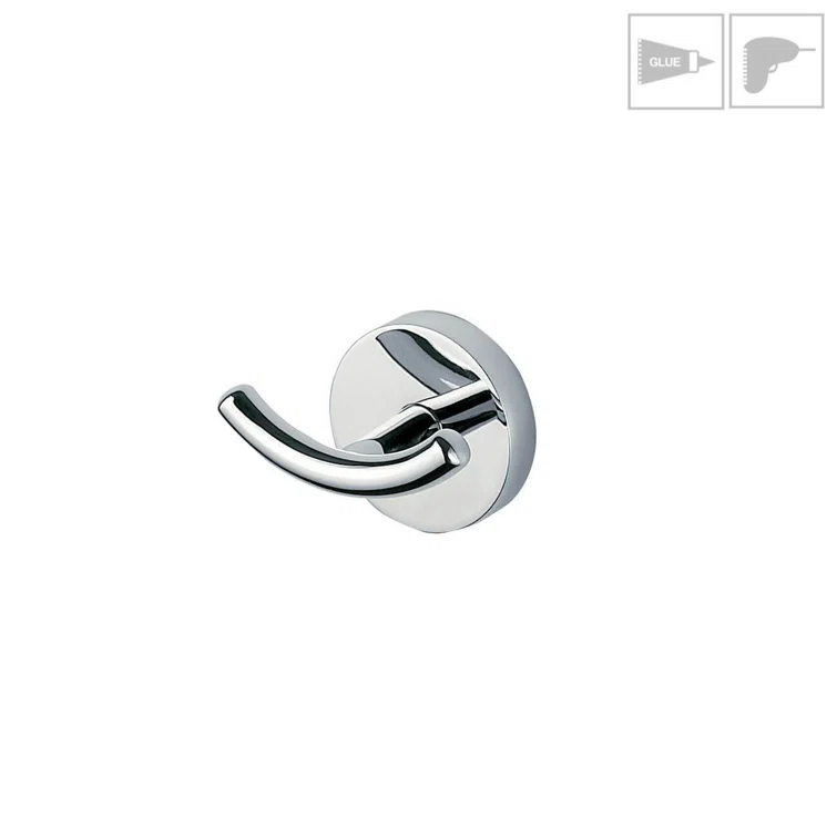 Forum Double Wall Mounted Towel Hook