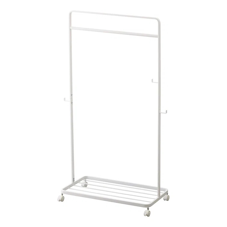 Yamazaki Home Kids Clothes Rack, Steel, Wheels