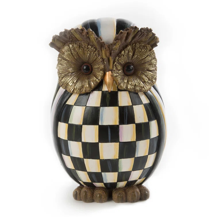 Courtly Check® Owl Figurine