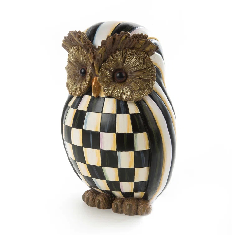 Courtly Check® Owl Figurine