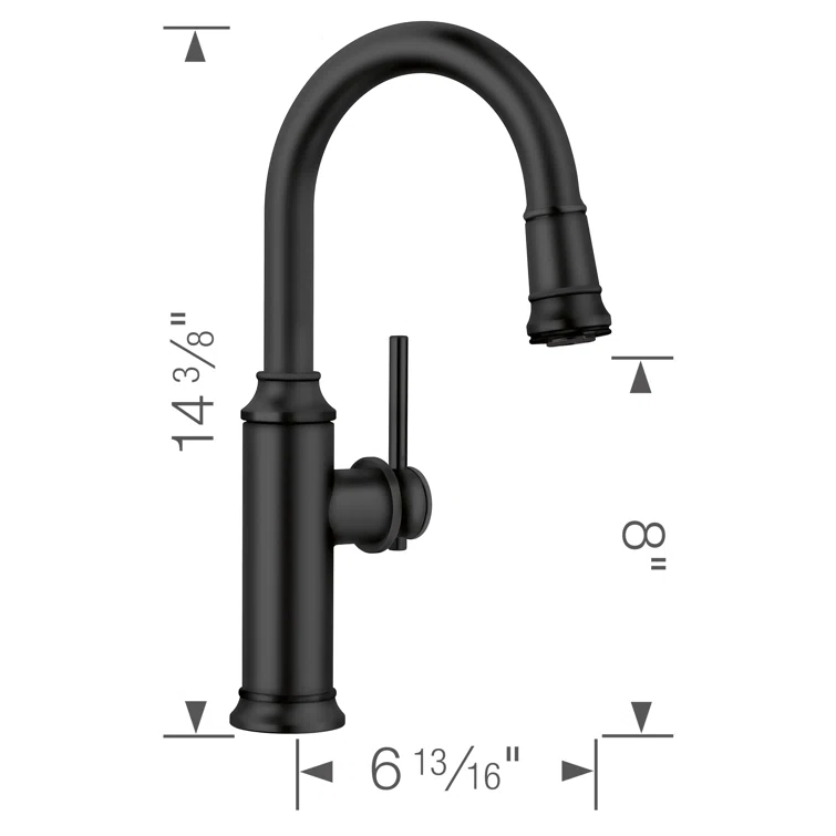 Empressa Pull Down Bar Faucet