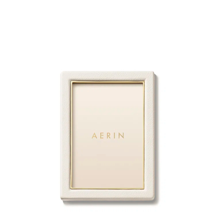 Piero Leather Picture Frame with Mat