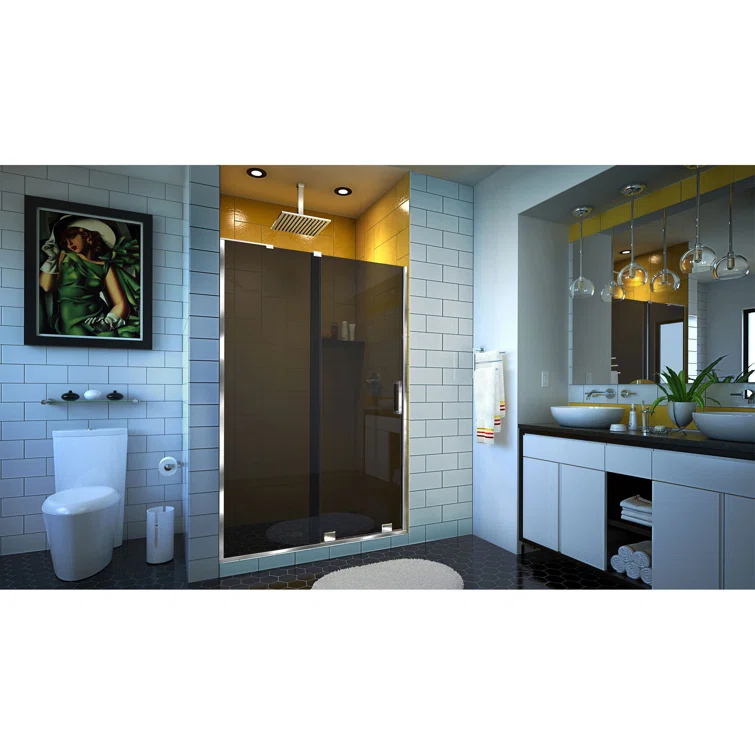 DreamLine Mirage-Z 44-48 in. W x 72 in. H Frameless Sliding Shower Door
