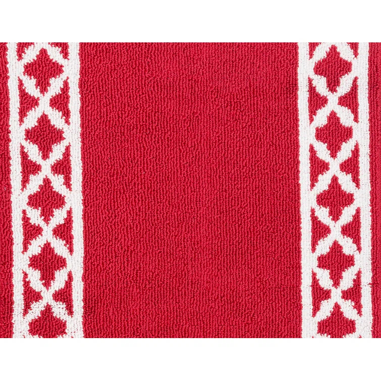 Nautica Collin Border All Loop Tufted Runner and Accent Rugs