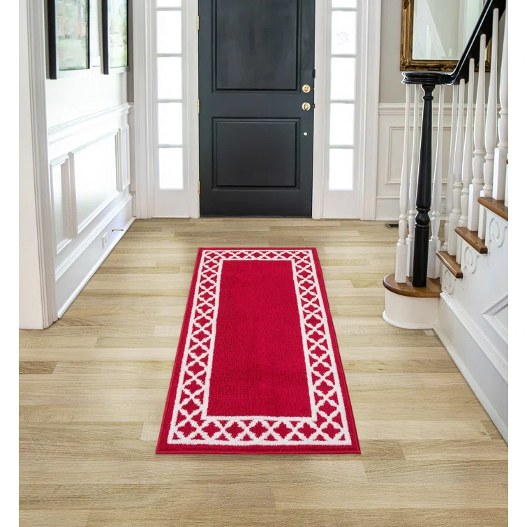 Nautica Collin Border All Loop Tufted Runner and Accent Rugs