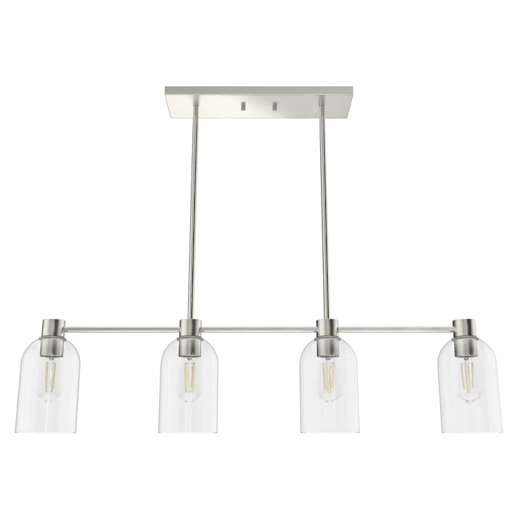 Hunter Fan Lochemeade 4 Light Linear Cylinder Pendant