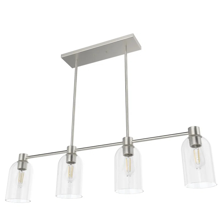 Hunter Fan Lochemeade 4 Light Linear Cylinder Pendant